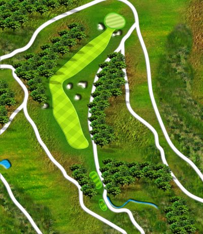 Course Layout - Blundells Hill Golf Course